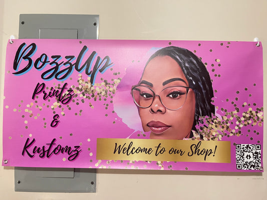 Custom Vinyl Banners/Backdrops - BozzUp Kustomz