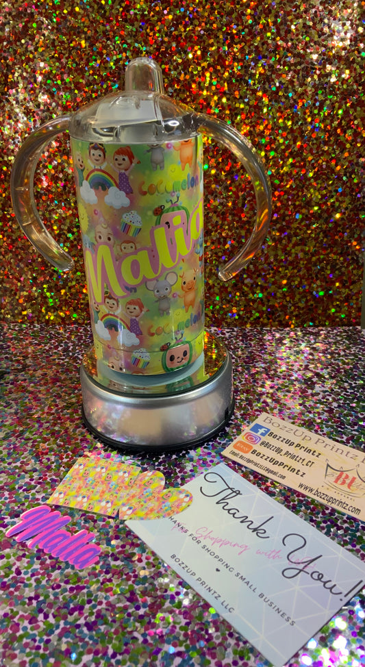 12 oz Sippy Cup - BozzUp Kustomz 